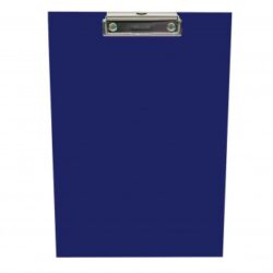 Deska s klipem A4  modrá - PVC podložka s kvalitním klipem na středně objemné složky - 10 listů