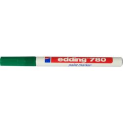 Popisovač Edding  - 780  zelený   ( slabý )