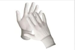 Rukavice nylonové  BOOBY    vel.XXL/11 - Pleten bezev rukavice s prunou manetou z kadeenho nylonu.