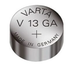 Baterie Varta  V13GA  LR 44  alkaline  1,5 V - 1,5V;  125mAh;  prmr 11,6 mm;  vka 5,4mm