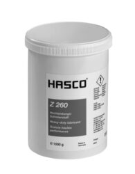 Mazadlo  Vazelina Z260 / 1000x1   Hasco 1 kg - Mazivo pro velké zatížení, bez silikonu, odolné tlaku a teplotám až do 180°C.